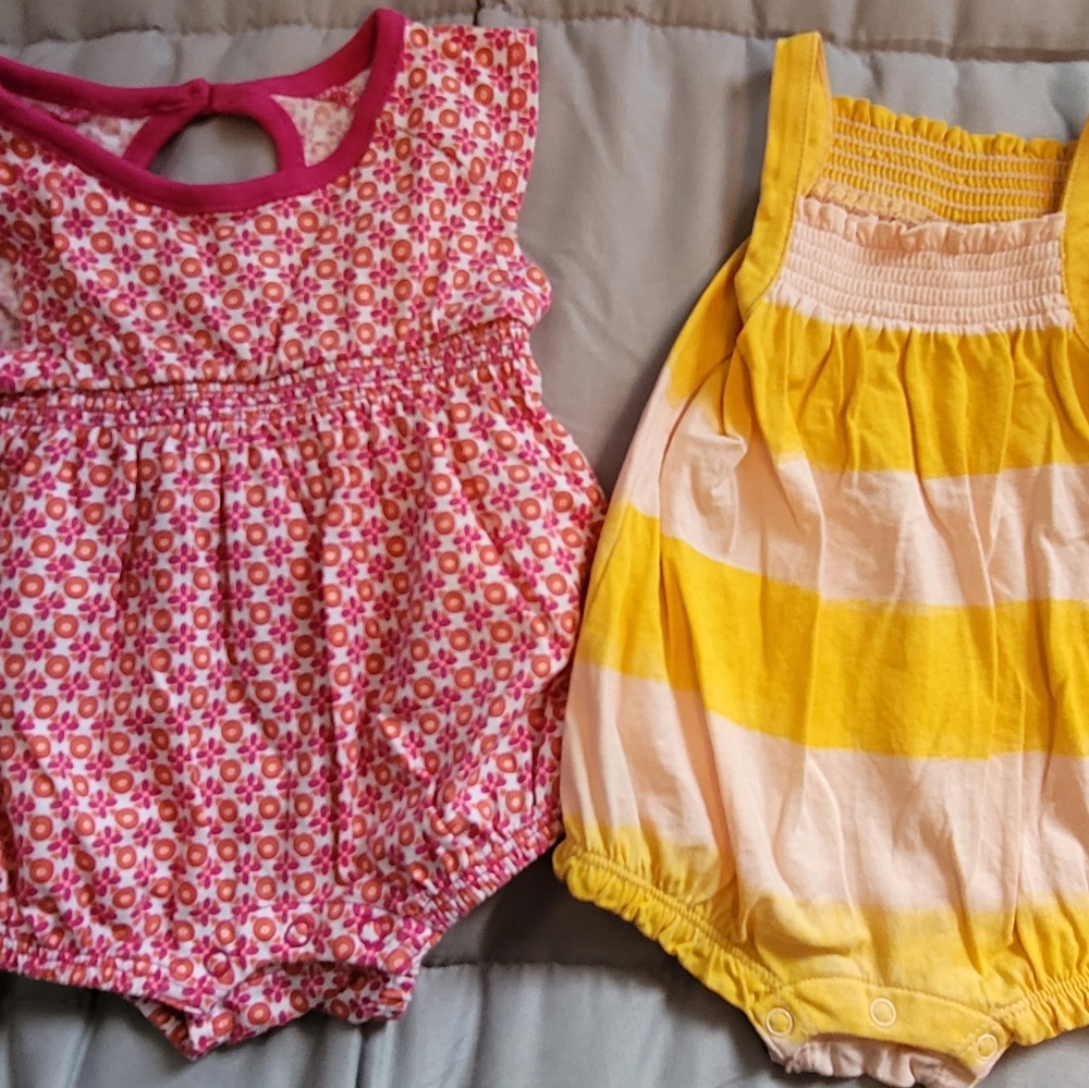 Tea Bubble Rompers